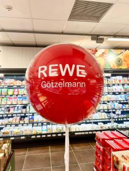 Personalisierter Bubble - Ballon in Ballon - ca. 60cm